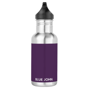 Blue John purple colour name 532 Ml Water Bottle