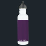 Blue John purple colour name 710 Ml Water Bottle<br><div class="desc">Blue John purple colour name</div>