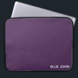 Blue John purple colour name Laptop Sleeve<br><div class="desc">Blue John purple colour name</div>