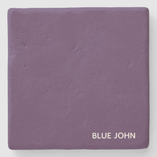 Blue John purple colour name Stone Coaster