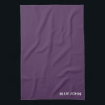 Blue John purple colour name Tea Towel<br><div class="desc">Blue John purple colour name</div>