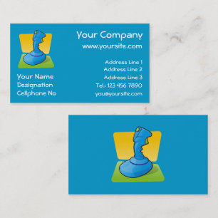 Blue Joystick Business Card