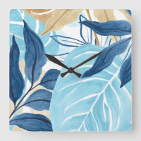 Blue Jungle Leaves