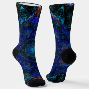 Blue Kaleidoscope, Crew Socks