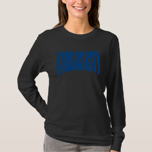 Blue Kansas City Classic Kc Blue Simple Classic Ka T-Shirt