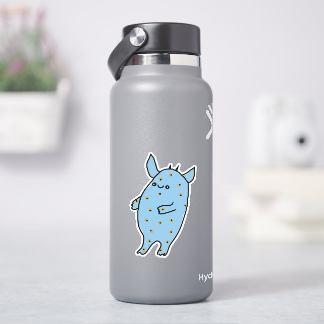 Blue Kawaii Monster  (HydroFlask)