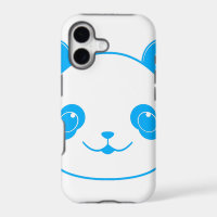 Blue Kawaii Panda Bear