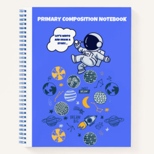 BLUE KIDS PRIMARY COMPOSITION  NOTEBOOK
