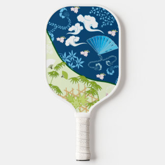 Blue Kimono Pickleball Paddle