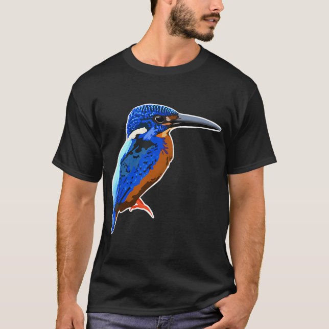 Blue Kingfisher T-Shirt (Front)