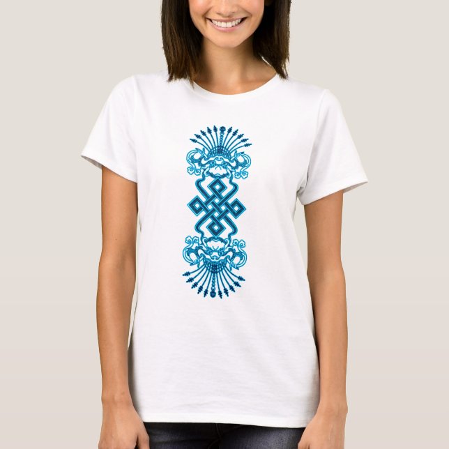 Blue Kirttmukha Ladies Shirt (Front)