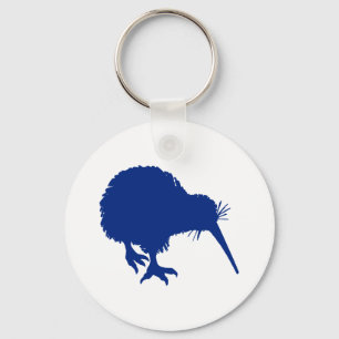 Blue Kiwi Key Ring