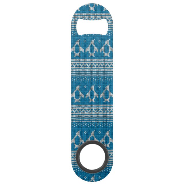 Blue Knitted Background (Front)