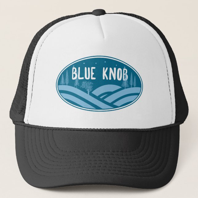 Blue Knob Pennsylvania Outdoors Trucker Hat (Front)
