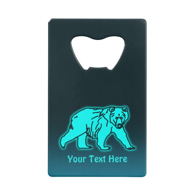 Blue Kodiak Bear (Front)