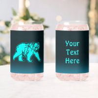 Blue Kodiak Bear