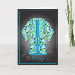 Blue Komono Card