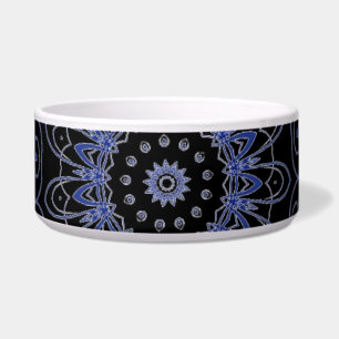 Blue Lace Pet Bowl