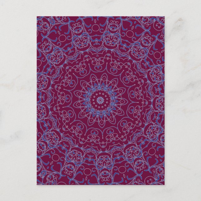 Blue Lace Postcard (Front)