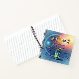 Blue Lagoon (#12 of 12 Drink Recipe Sets)          Notebook