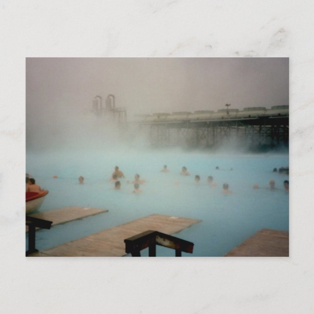 Blue Lagoon, Iceland Postcard (Front)