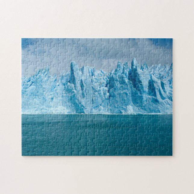 Blue Lake, Ice And Sky Jigsaw Puzzle (Horizontal)