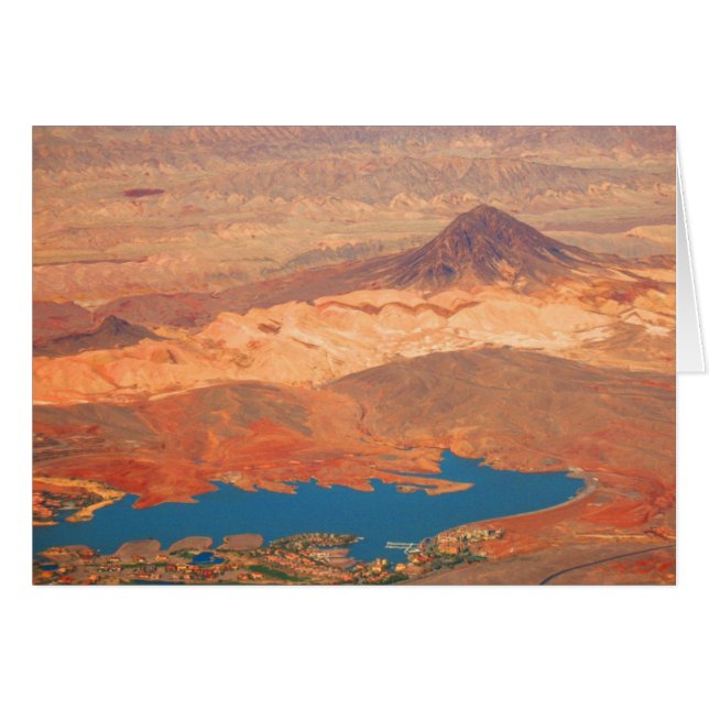Blue Lake, Red Desert by Cynthia Wenslow (Front Horizontal)