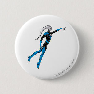 Blue Lantern 10 6 Cm Round Badge