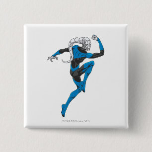 Blue Lantern 1 15 Cm Square Badge