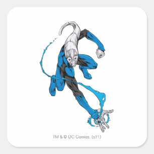 Blue Lantern 7 Square Sticker