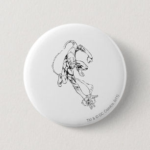 Blue Lantern 9 6 Cm Round Badge