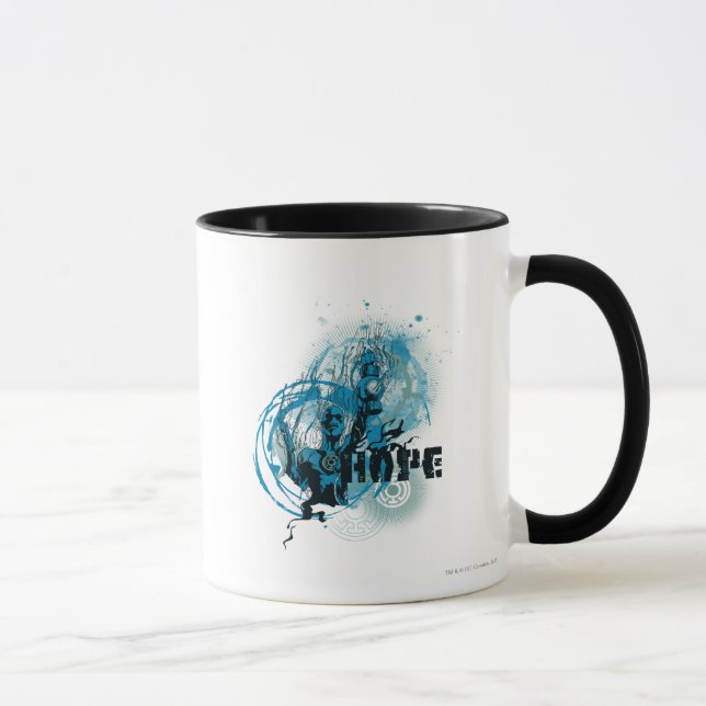 Blue Lantern Graphic 3 Mug (Right)