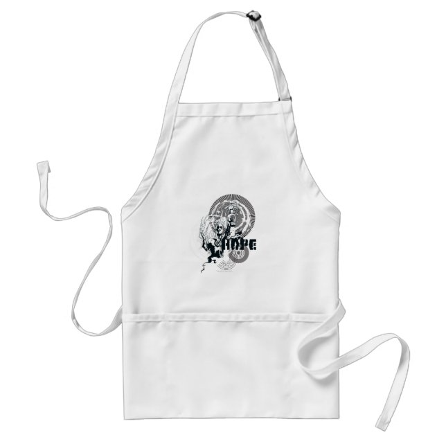 Blue Lantern Graphic 4 Standard Apron (Front)