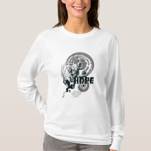 Blue Lantern Graphic 4 T-Shirt