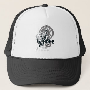 Blue Lantern Graphic 4 Trucker Hat