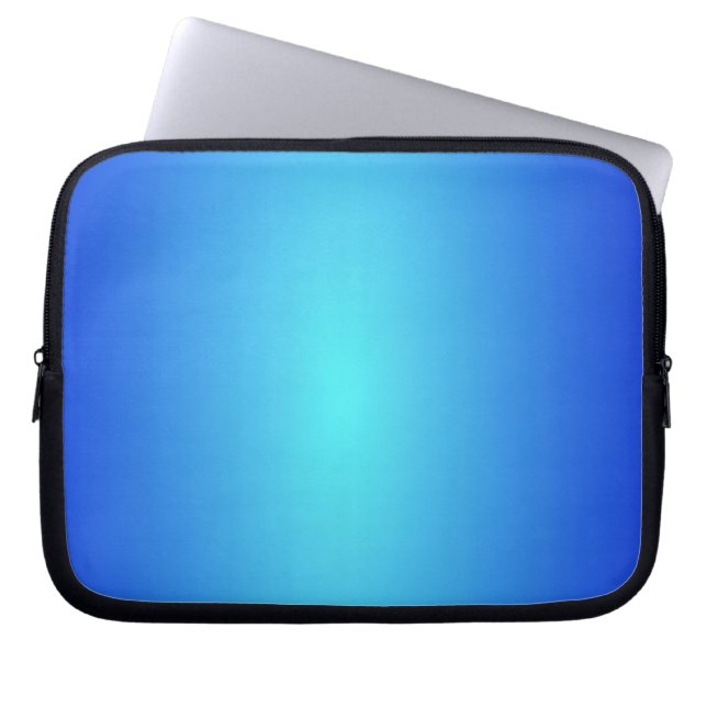 Blue Laptop Sleeve (Front)
