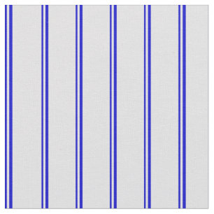Blue & Lavender Coloured Stripes Fabric