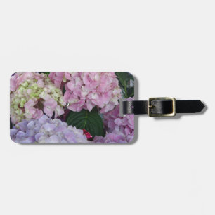 Blue Lavender Hydrangeas Luggage Tag