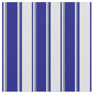 Blue, Lavender & Slate Grey Coloured Pattern Fabric