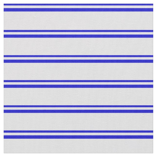 Blue & Lavender Stripes/Lines Pattern Fabric (Close Up)