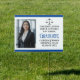 Blue Law School Graduation Photo Yard