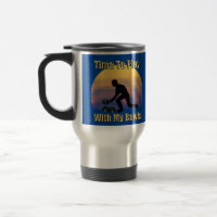 Blue Lawn Bowls Play Time, Travel Mug