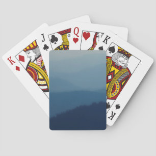 Blue Layers Playing Cards