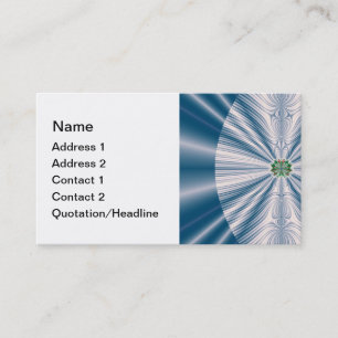 Blue Leaf Business Card
