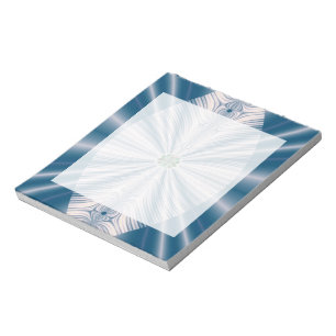 Blue Leaf Notepad