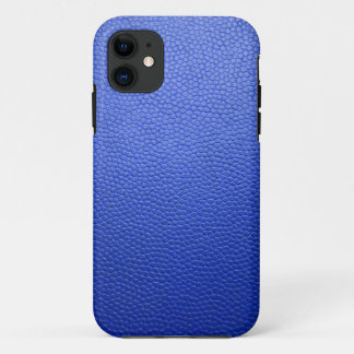 Blue Leather Case-Mate iPhone Case