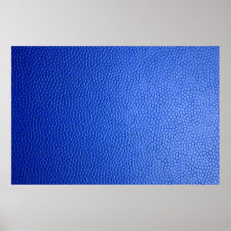 Blue leather skin texture skin poster