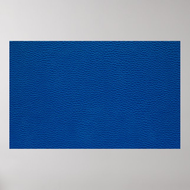 blue leather texture backgroundleather,blue,textur poster (Front)