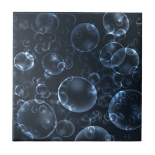 Blue lenses, bokeh tile