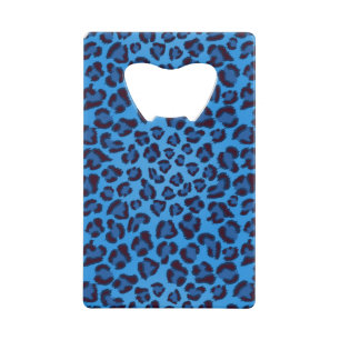 blue leopard texture pattern